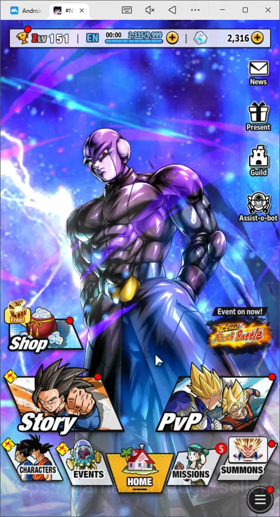 Dragon Ball Legends Accounts 101M Total Power|LV159|4 UL+ 16 LL|SS4 Goku, SS4 V image 3