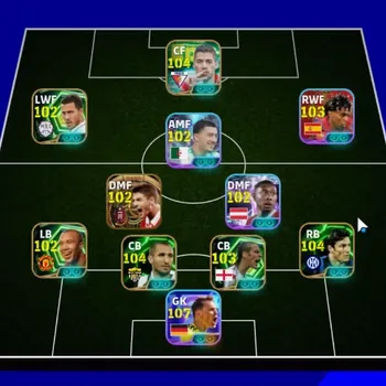 eFootball Accounts Legends & Iconic Players Android|Power 3195|18 Epic (Luis Suarez,Ciellini,Zanetti,Rio Ferdinand)|15