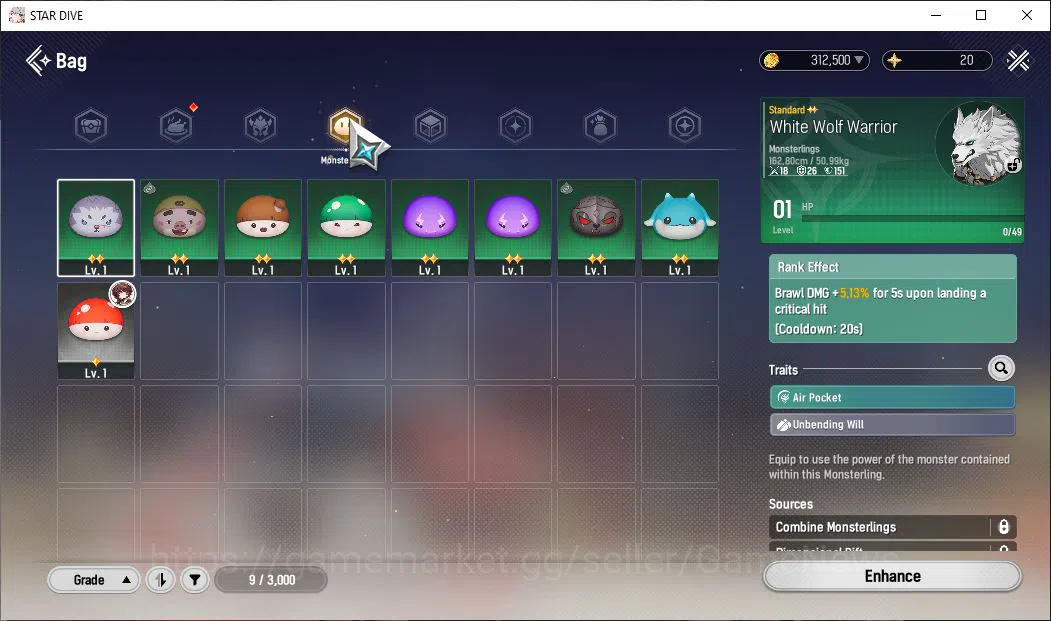 Mongil:Star Dive Accounts Global | Fresh Starter AL 1 | 1 SSR Meta - Jiwon | image 10