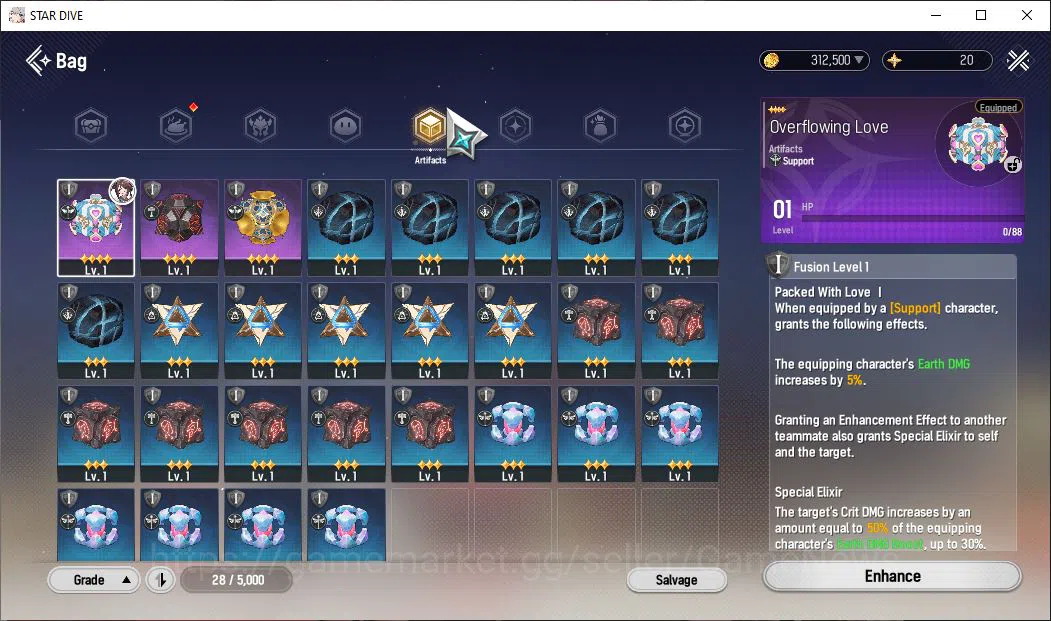 Mongil:Star Dive Accounts Global | Fresh Starter AL 1 | 1 SSR Meta - Jiwon | image 2