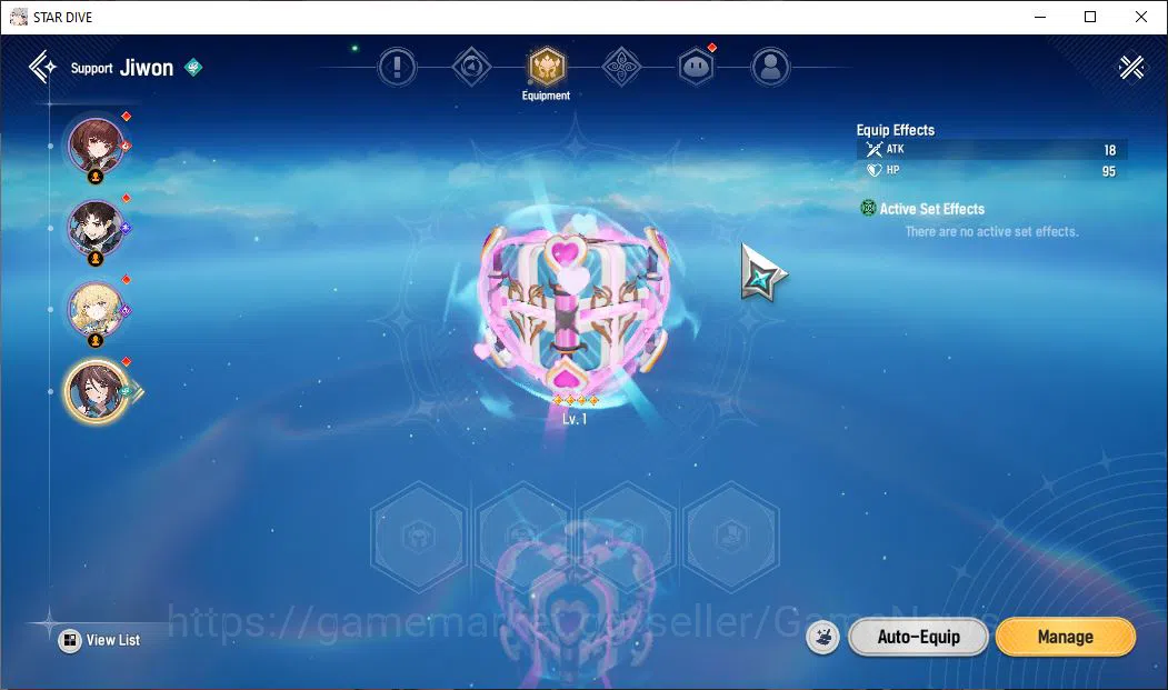 Mongil:Star Dive Accounts Global | Fresh Starter AL 1 | 1 SSR Meta - Jiwon | image 6