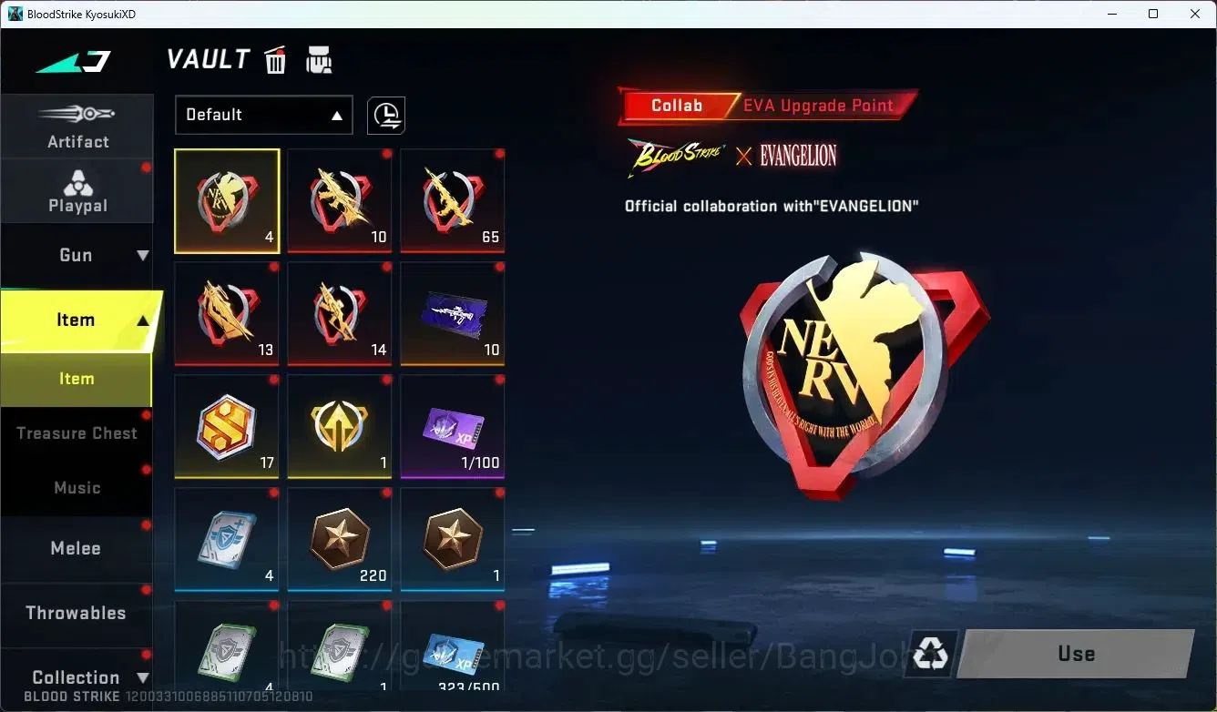 Blood Strike Accounts ASIA | 1 Collab Skins | 5 Ethernal Skins | 1 Limit image 18