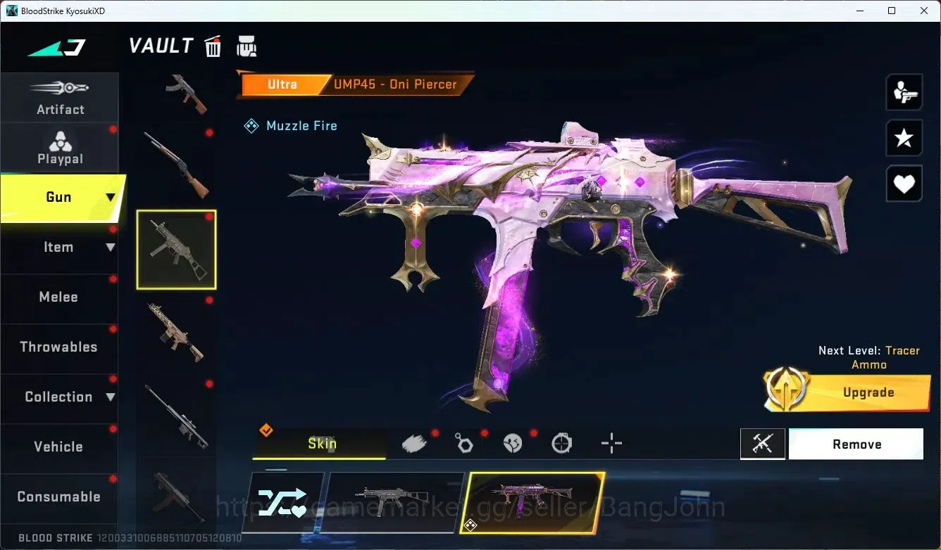 Blood Strike Accounts ASIA | 1 Collab Skins | 5 Ethernal Skins | 1 Limit image 20