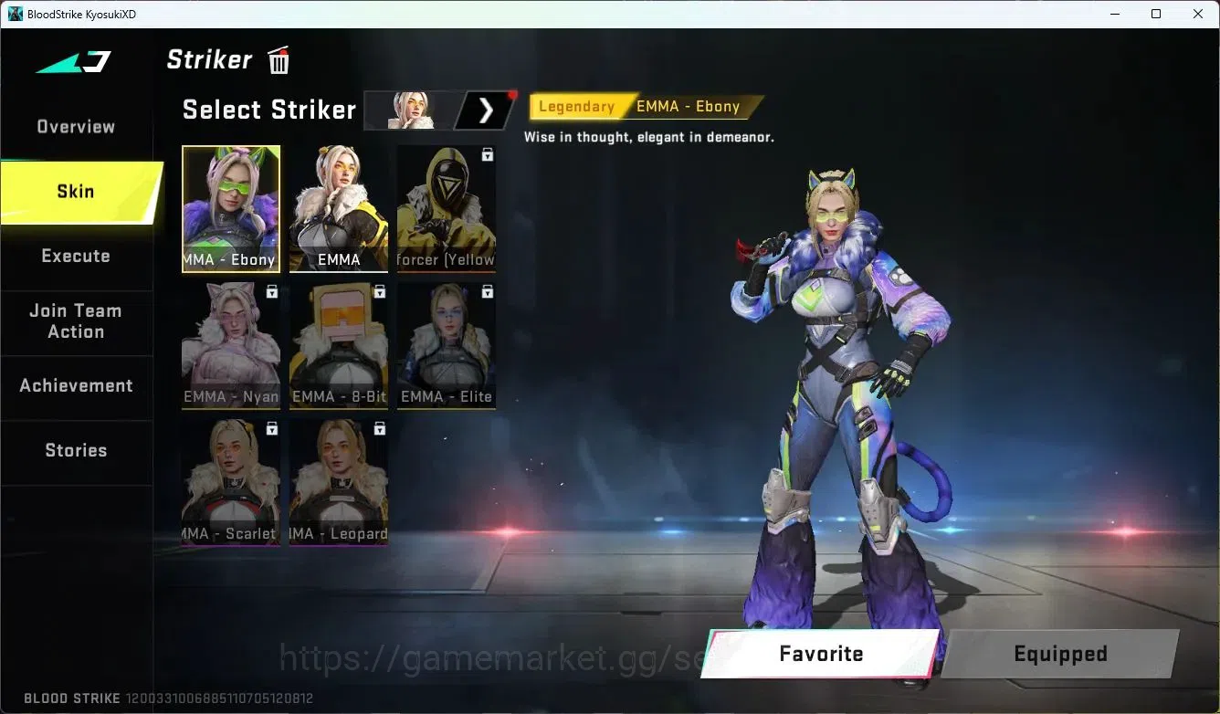 Blood Strike Accounts ASIA | 1 Collab Skins | 5 Ethernal Skins | 1 Limit image 5