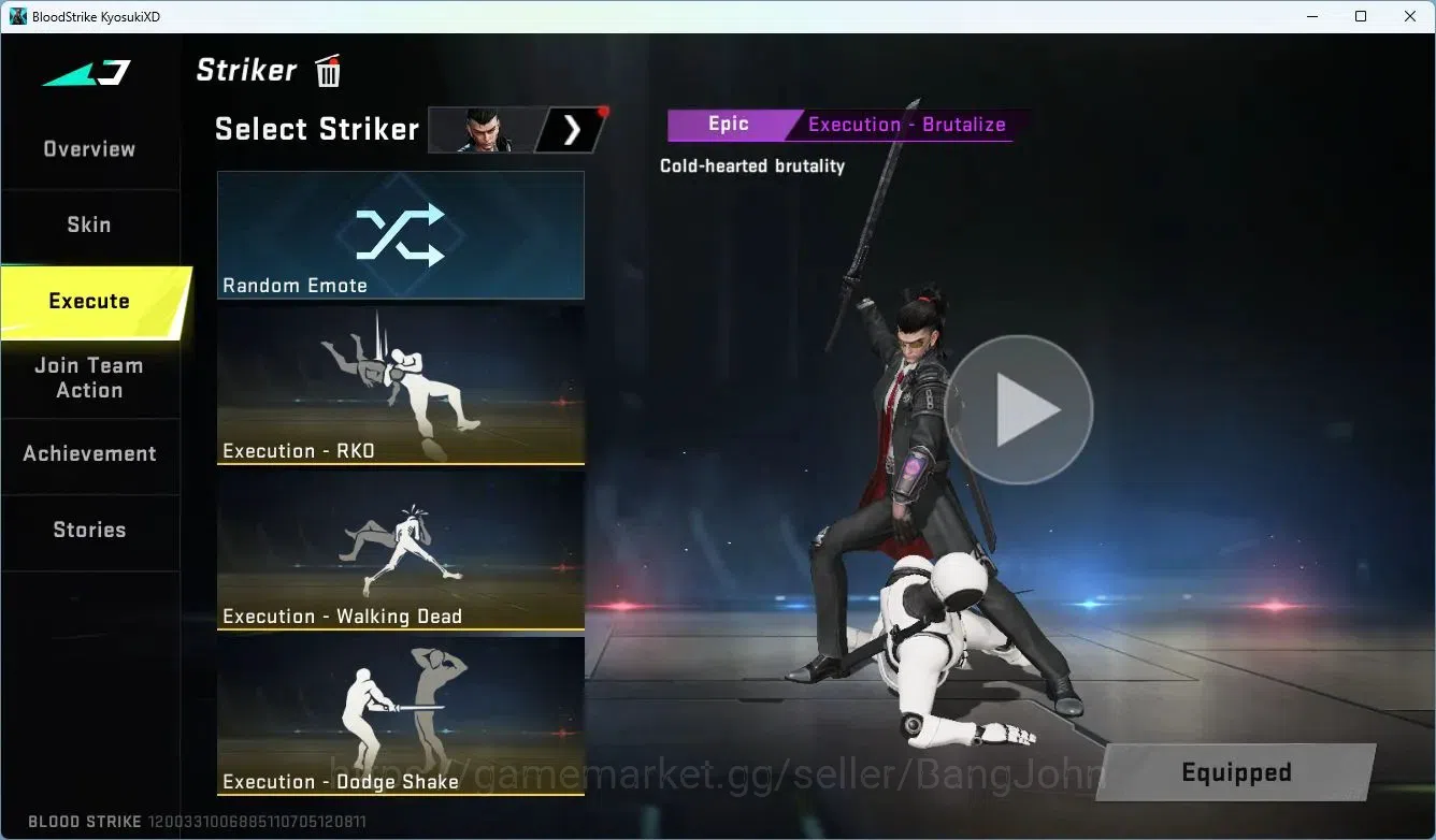 Blood Strike Accounts ASIA | 1 Collab Skins | 5 Ethernal Skins | 1 Limit image 7