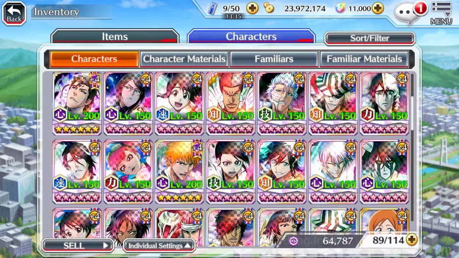 Bleach: Brave Souls Accounts GLOBAL]11K Orb+Fresh All Story|Wonderweis,KonPoolG image 8