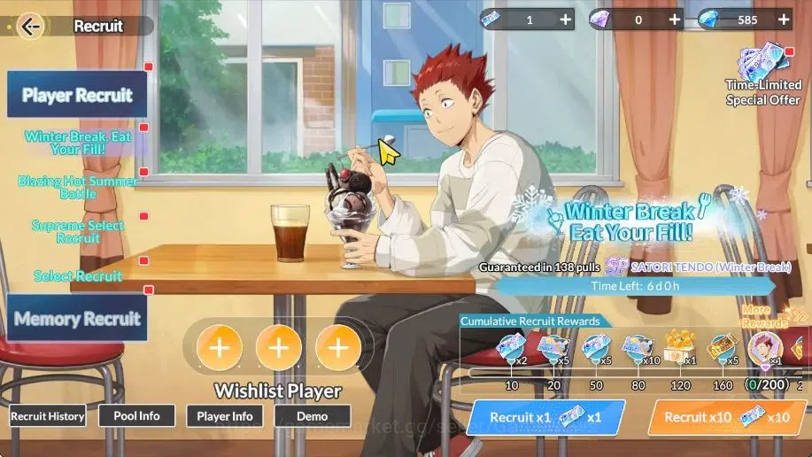 HAIKYU!! FLY HIGH Accounts SEA Lvl 59|5 SP [(Bokuto+Memo,Kuroo,Ushijima,Oikaw image 14