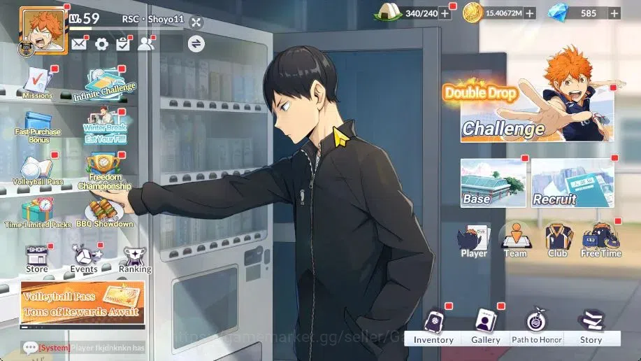 HAIKYU!! FLY HIGH Accounts SEA Lvl 59|5 SP [(Bokuto+Memo,Kuroo,Ushijima,Oikaw image 6