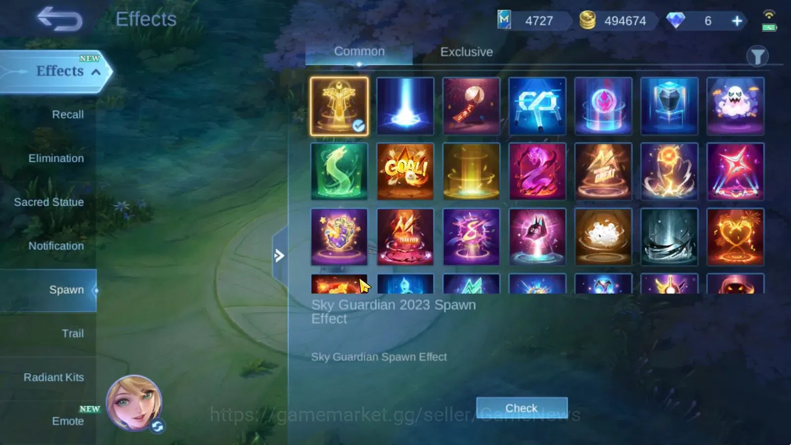 Mobile Legends: Bang Bang Accounts Hero 132|Skin 289|High Glory 88|Prime Granger,Sanr image 20