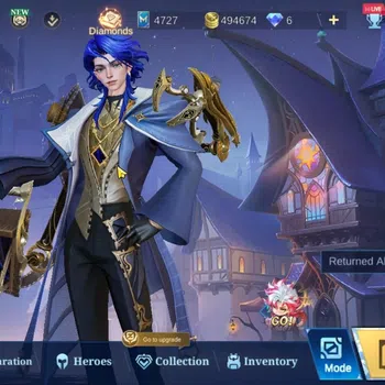 Mobile Legends: Bang Bang Collector Hero 132|Skin 289|High Glory 88|Prime Granger,Sanr image 1