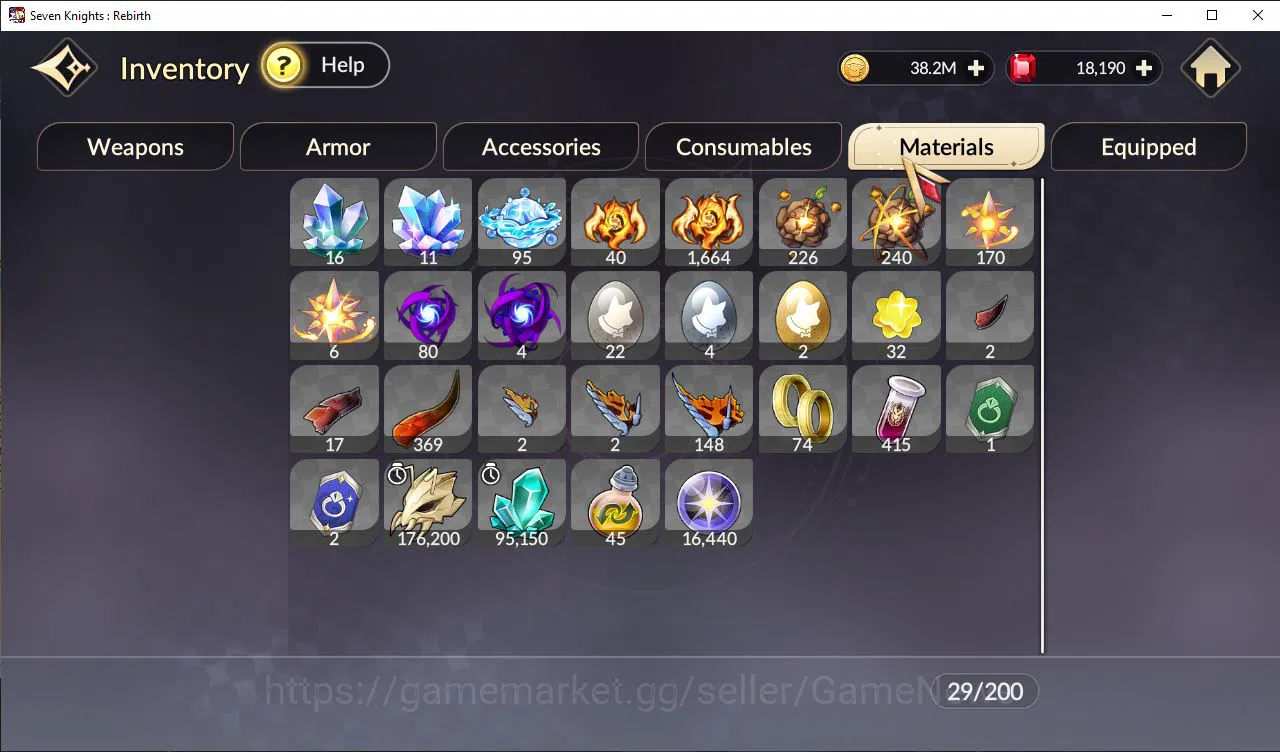 Seven Knights Re:Birth Accounts GLOBAL-SEA|4 Ex-7k [JuriTC2,FaiTC1,Melia,Rosie] +2 image 11