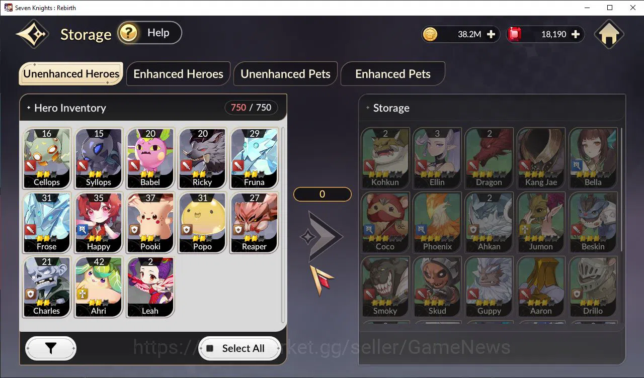 Seven Knights Re:Birth Accounts GLOBAL-SEA|4 Ex-7k [JuriTC2,FaiTC1,Melia,Rosie] +2 image 13