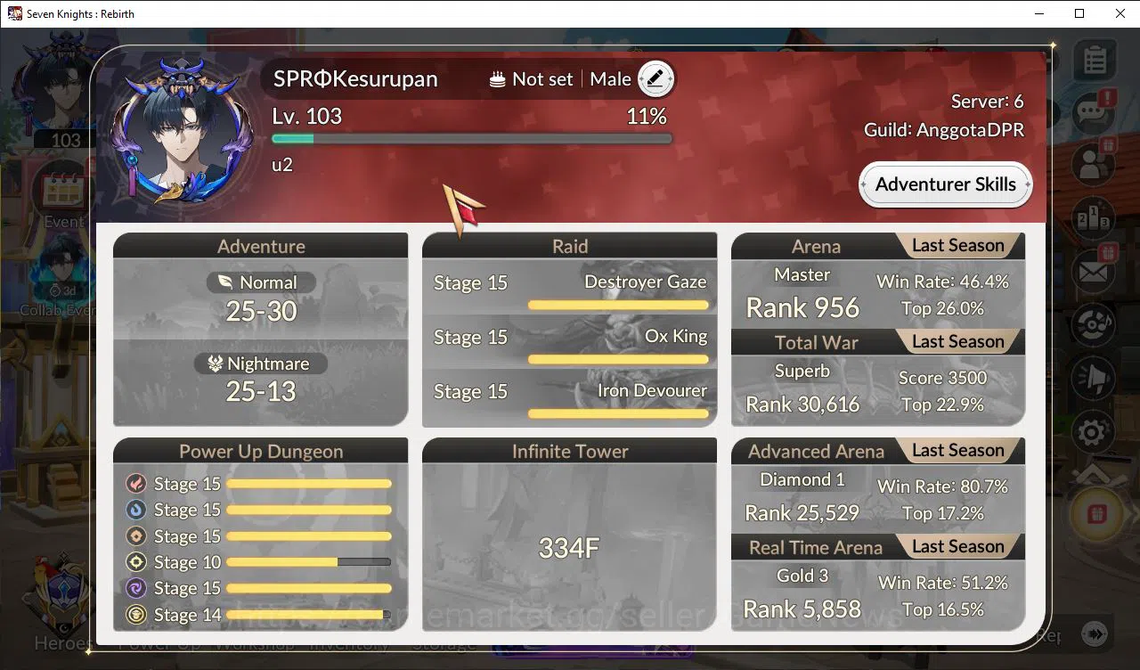 Seven Knights Re:Birth Accounts GLOBAL-SEA|4 Ex-7k [JuriTC2,FaiTC1,Melia,Rosie] +2 image 5