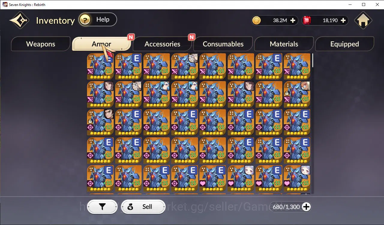 Seven Knights Re:Birth Accounts GLOBAL-SEA|4 Ex-7k [JuriTC2,FaiTC1,Melia,Rosie] +2 image 8
