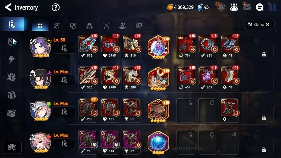 Epic Seven Accounts GLOBAL UnVerif|New Era|3 ML (Rhianna and Luciella, image 14