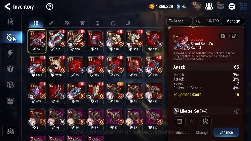 Epic Seven Accounts GLOBAL UnVerif|New Era|3 ML (Rhianna and Luciella, image 15
