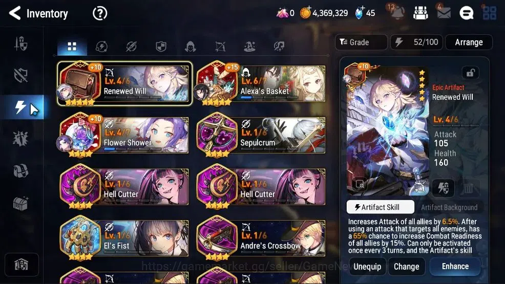 Epic Seven Accounts GLOBAL UnVerif|New Era|3 ML (Rhianna and Luciella, image 16
