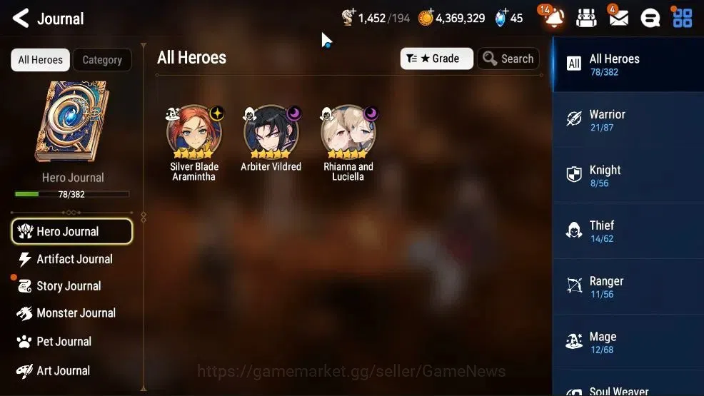 Epic Seven Accounts GLOBAL UnVerif|New Era|3 ML (Rhianna and Luciella, image 5