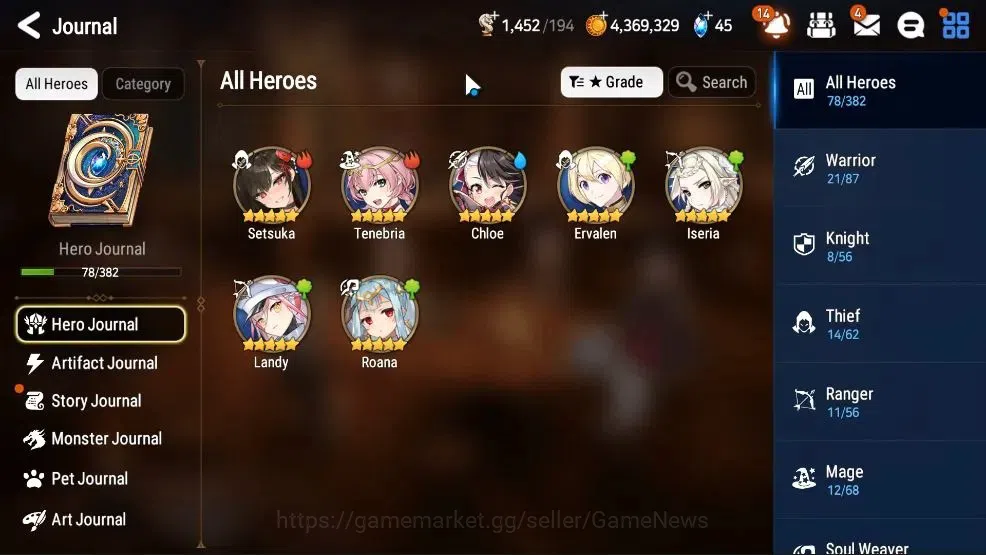 Epic Seven Accounts GLOBAL UnVerif|New Era|3 ML (Rhianna and Luciella, image 6
