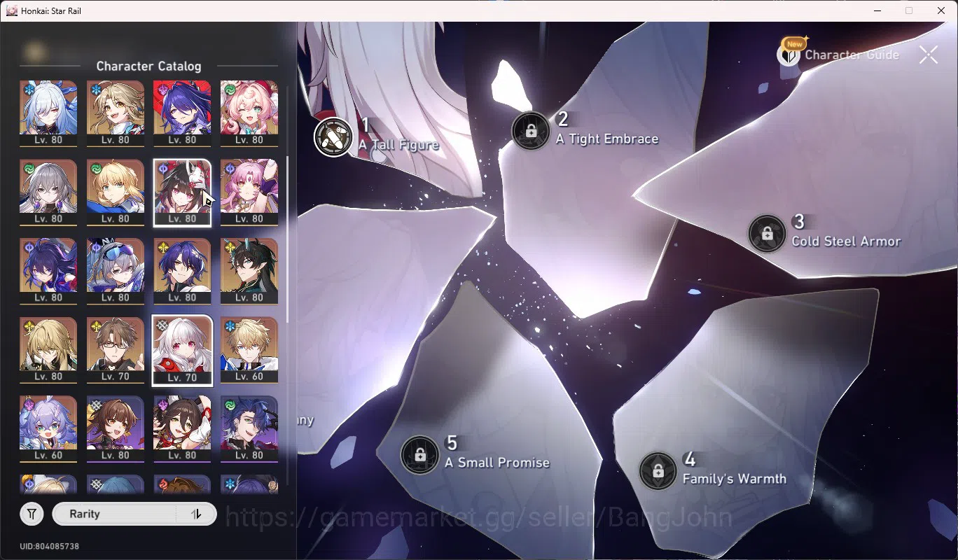 Honkai Star Rail Accounts ASIA TL70|15 Lim|Castorice E6+Sign|Acheron E2+Sign image 11