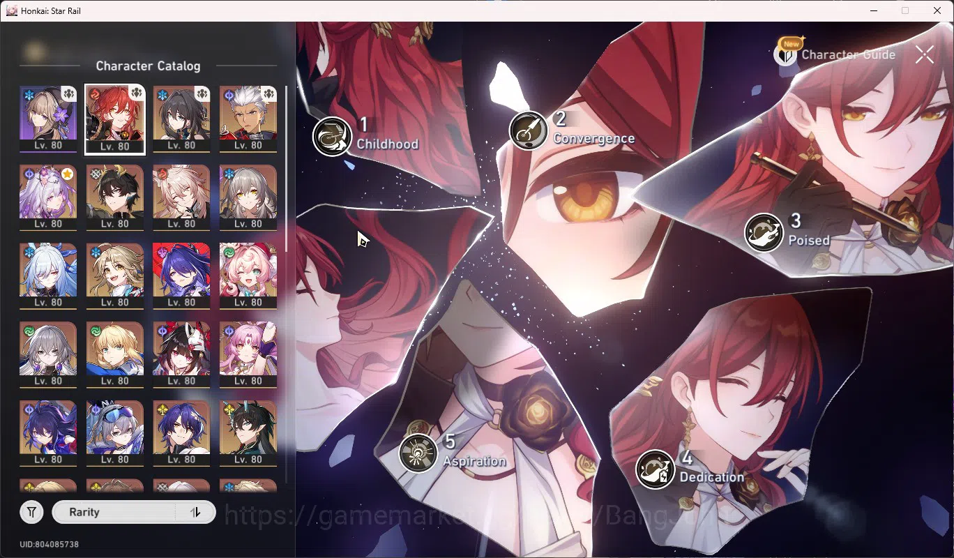 Honkai Star Rail Accounts ASIA TL70|15 Lim|Castorice E6+Sign|Acheron E2+Sign image 7