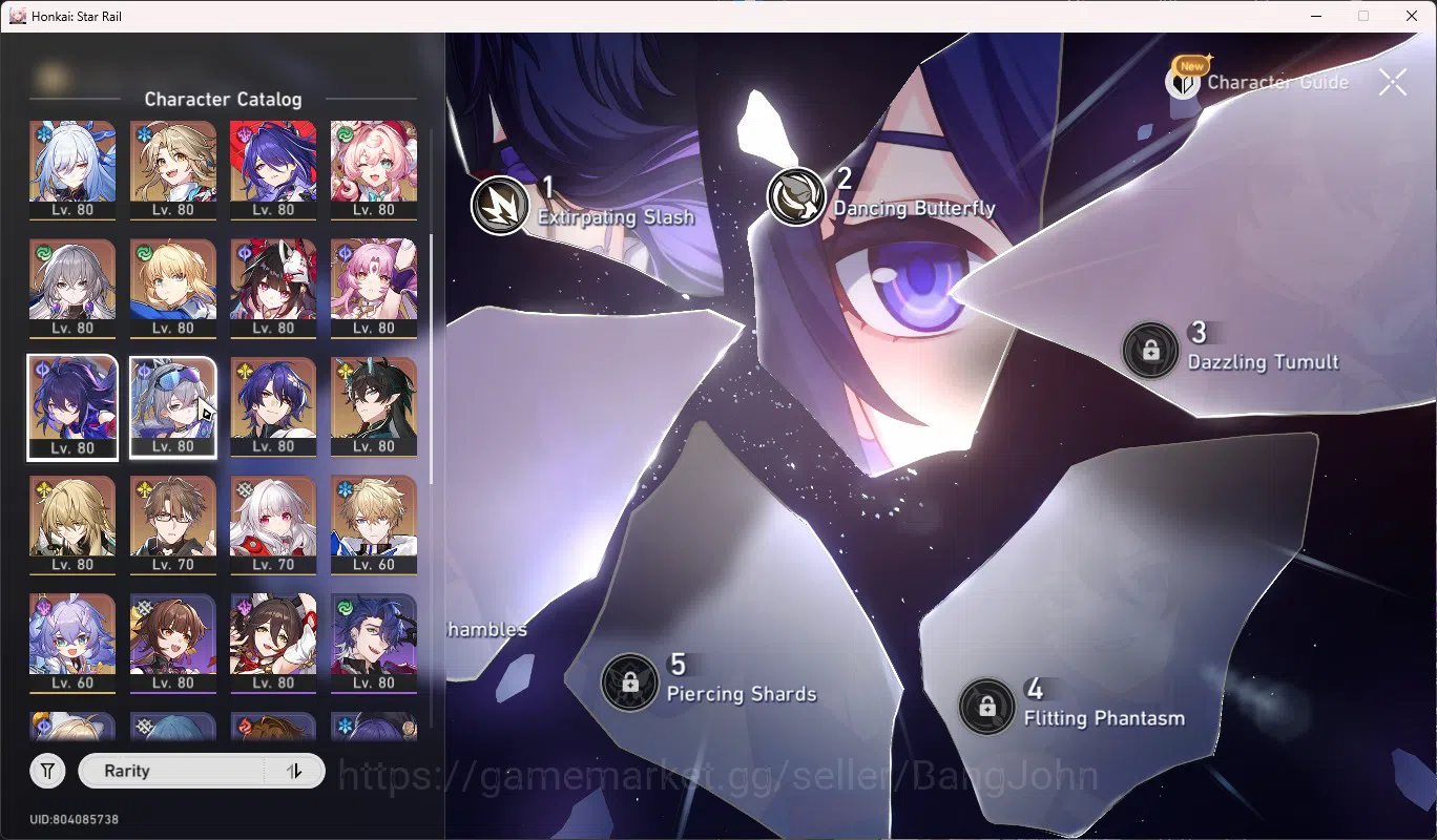 Honkai Star Rail Accounts ASIA TL70|15 Lim|Castorice E6+Sign|Acheron E2+Sign image 9