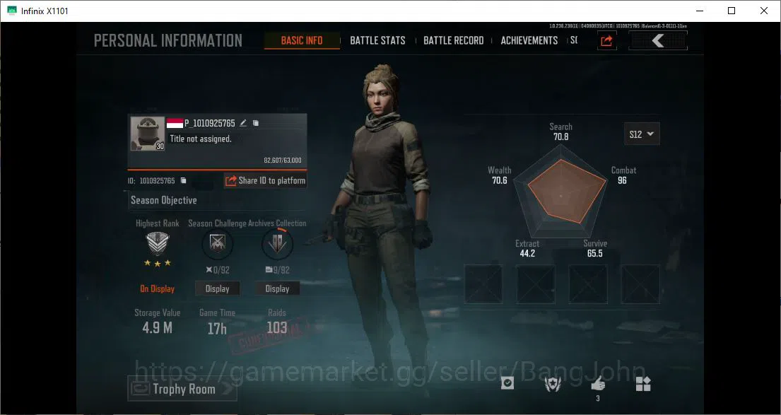 Arena Breakout Others MOBILE | LVL 30 |SV 4,9 M|CV 3 m| more detail cek  image 1