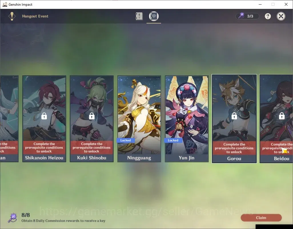 Genshin Impact Accounts ASIA|AR 58|2 Limited + 2 (*5Standard) + 1 (*5Wep)| image 16