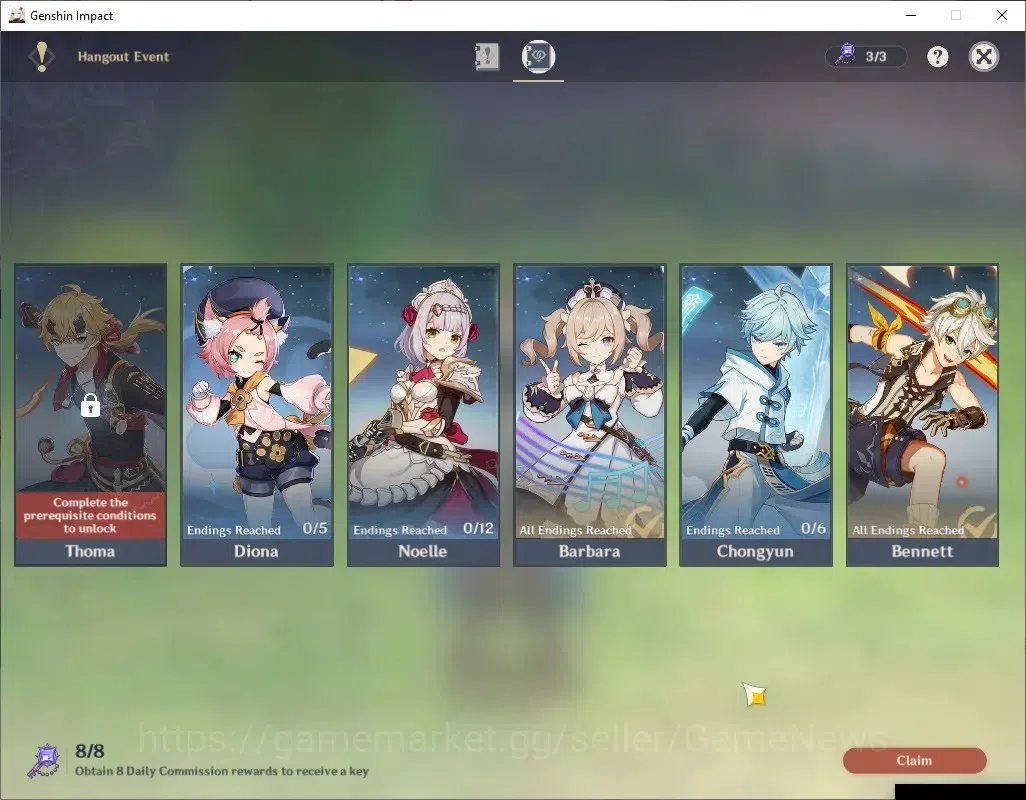 Genshin Impact Accounts ASIA|AR 58|2 Limited + 2 (*5Standard) + 1 (*5Wep)| image 17