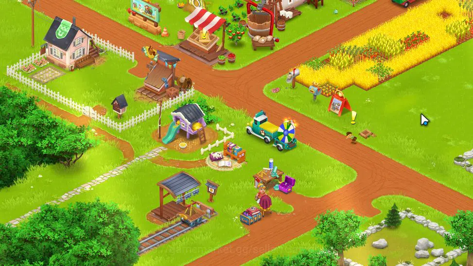 Hay Day Accounts Lvl 41|Barn Storage 2 + Silo Storage 17|212K Coins image 3