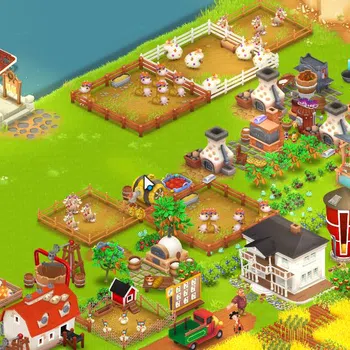 Hay Day Accounts Lvl 41|Barn Storage 2 + Silo Storage 17|212K Coins image 1