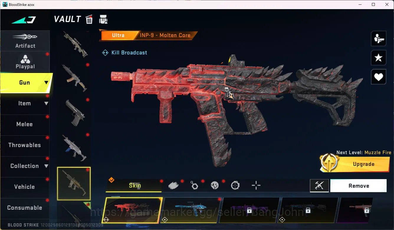 Blood Strike Accounts ASIA|COLLAB=KAR98K,QBZ95|LIMITED=RPK|ULTRA=GLOCK,O image 19