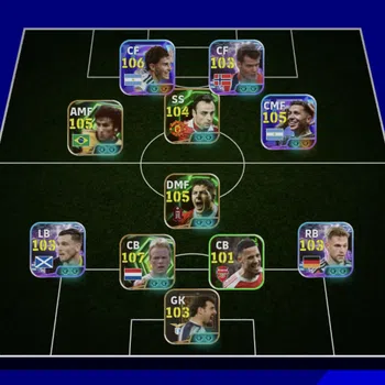 eFootball Accounts Legends & Iconic Players EFOOTBALL COLLECTIVE 3230 | ZICO BLITZ, J ALVAREZ NEW CARD, KOENAM,E FERNANDEZ,S