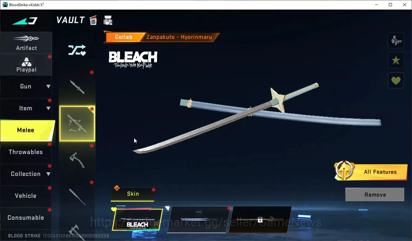 Blood Strike Accounts ASIA|Collab 7DS[AK47-Rhita,Karl98,QBZ95],BLEACH[Lv image 12
