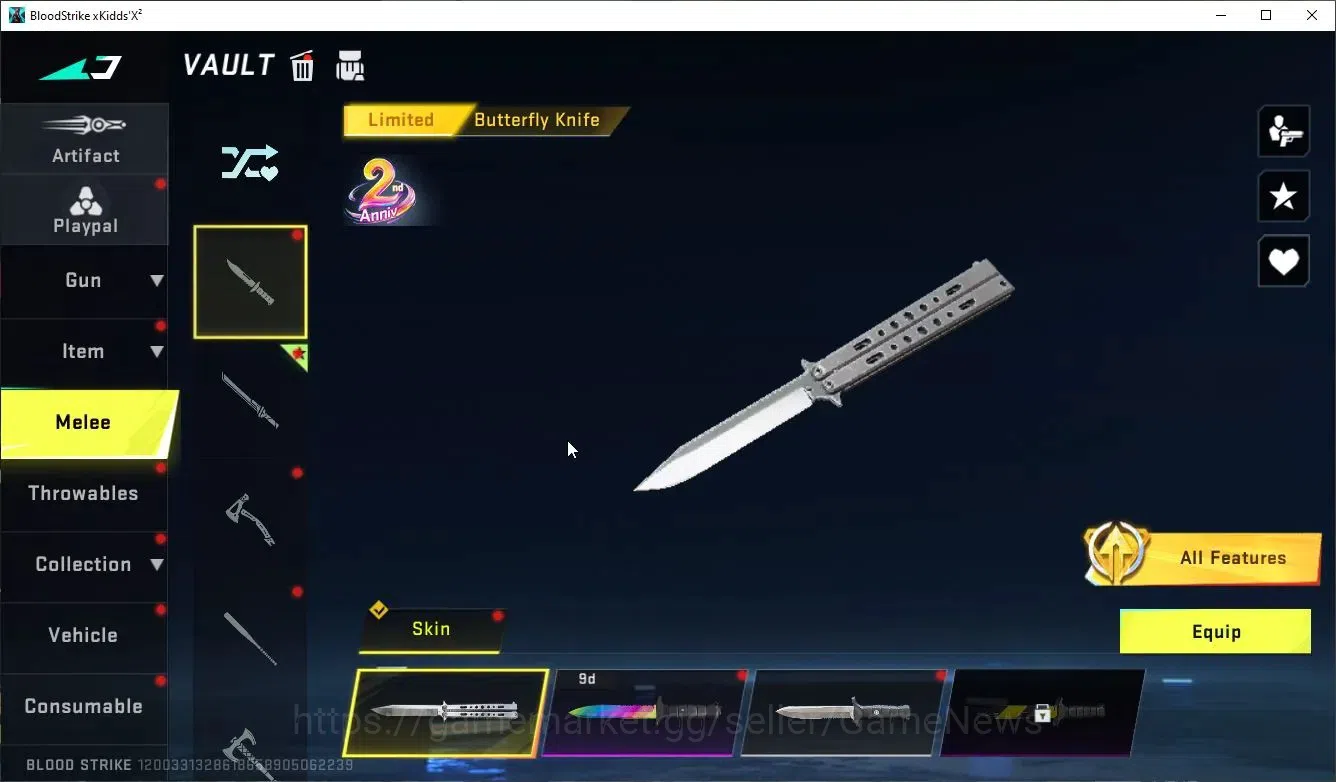 Blood Strike Accounts ASIA|Collab 7DS[AK47-Rhita,Karl98,QBZ95],BLEACH[Lv image 13