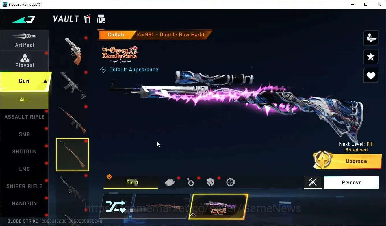 Blood Strike Accounts ASIA|Collab 7DS[AK47-Rhita,Karl98,QBZ95],BLEACH[Lv image 15