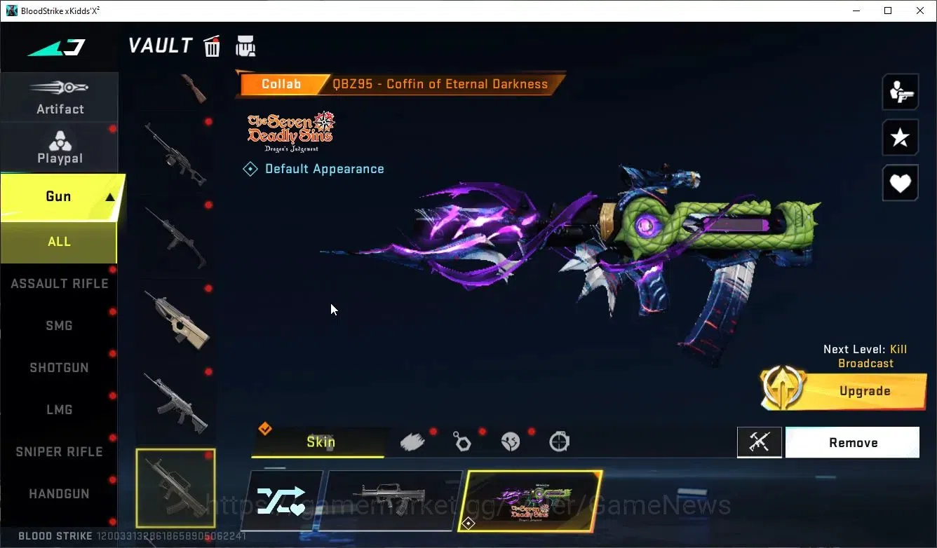 Blood Strike Accounts ASIA|Collab 7DS[AK47-Rhita,Karl98,QBZ95],BLEACH[Lv image 18