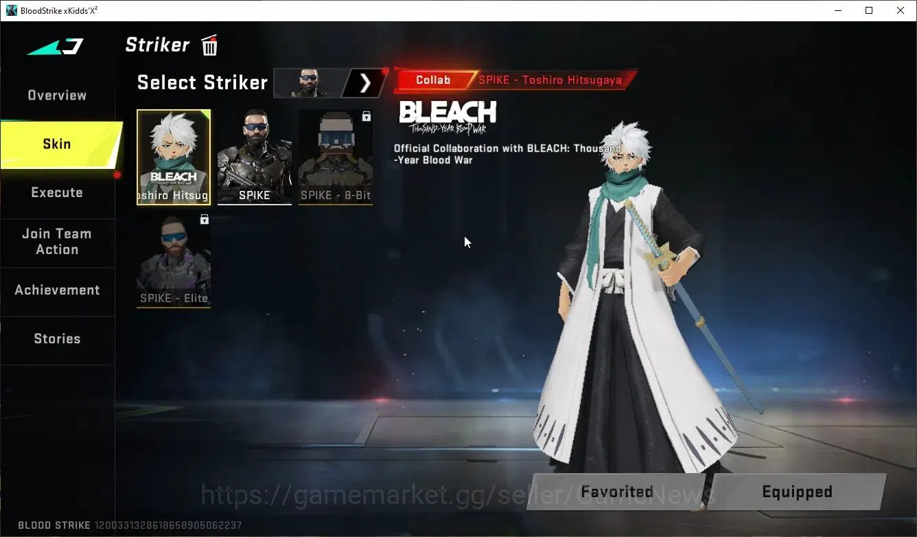 Blood Strike Accounts ASIA|Collab 7DS[AK47-Rhita,Karl98,QBZ95],BLEACH[Lv image 3