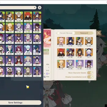 Genshin Impact Accounts Others Asia|AR 54|4 Limited + 1(*5 Weapon)|Linnea C1,Sandrone,Clorinde,Emilie|All Unset|Male MC|Take