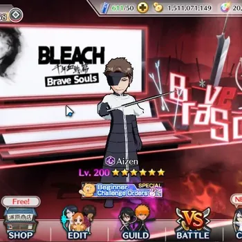 Bleach: Brave Souls Accounts Starter GLOBAL|624K BP+20K Orb|Fresh All Story|TYBW26(Aizen,Giselle,Bambietta),Ichigo TYBW