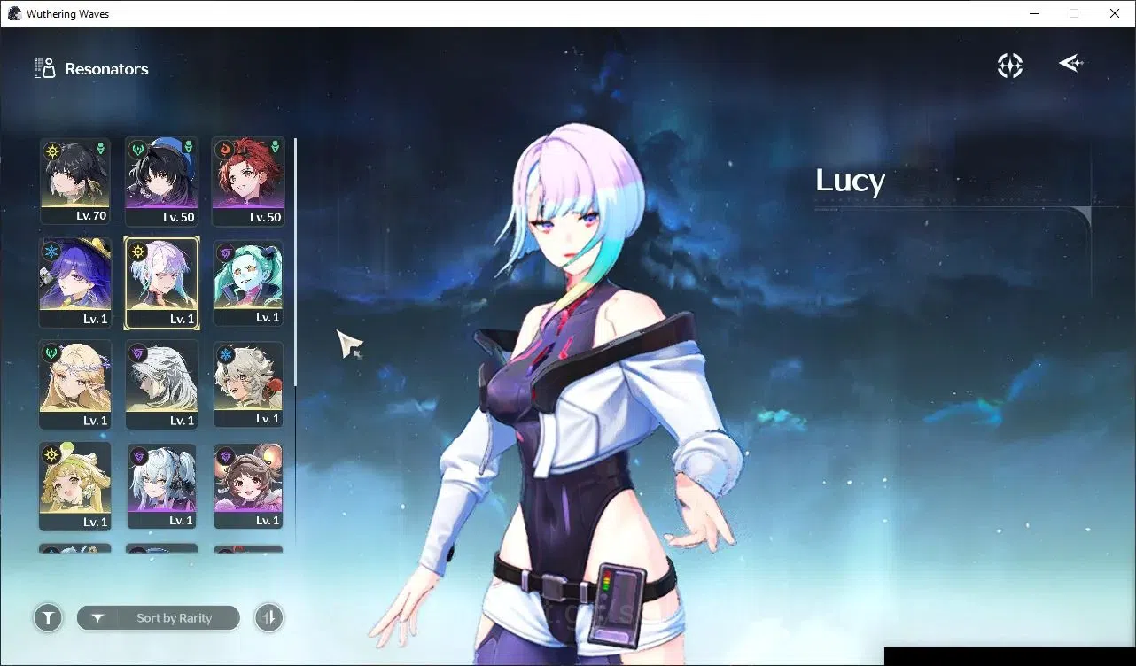 Wuthering Waves Accounts EU |UL 49|4 Limited| Lucy RC 6+Sign,Rebecca+Sign,L image 2