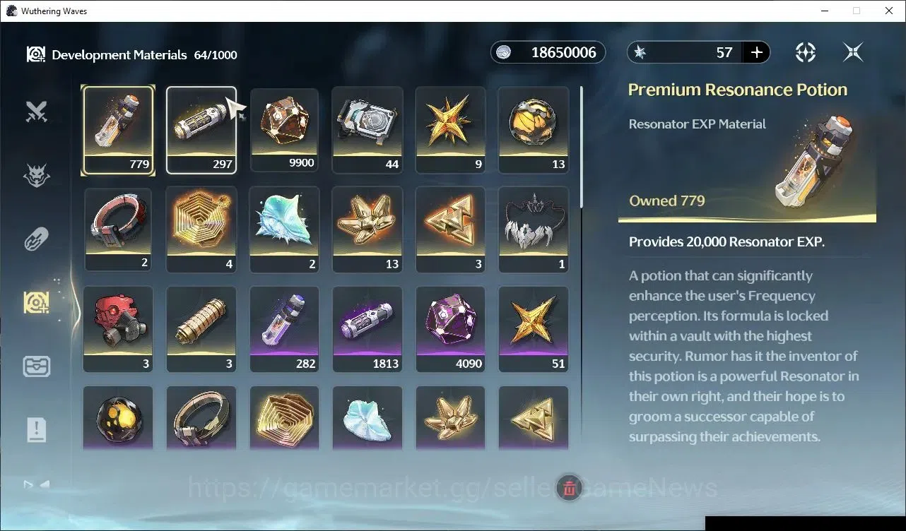 Wuthering Waves Accounts EU |UL 49|4 Limited| Lucy RC 6+Sign,Rebecca+Sign,L image 7