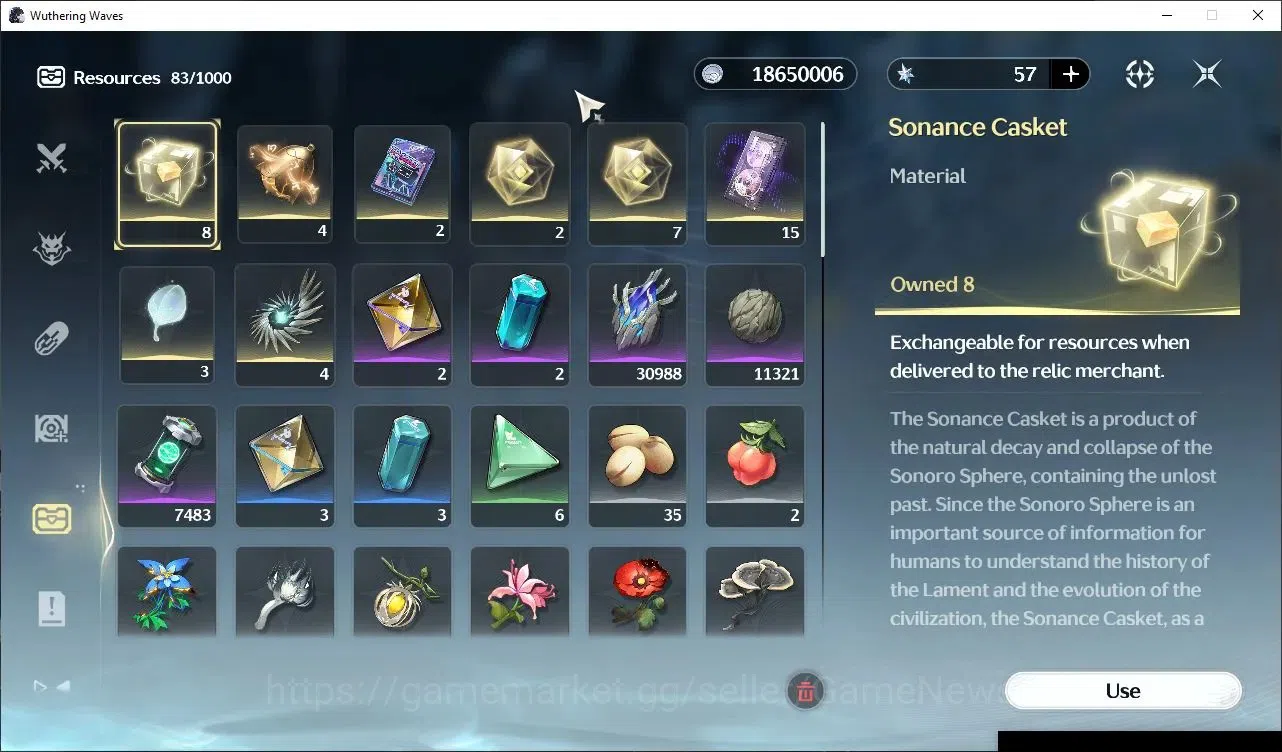 Wuthering Waves Accounts EU |UL 49|4 Limited| Lucy RC 6+Sign,Rebecca+Sign,L image 8