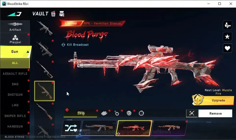 Blood Strike Accounts ASIA|Eternal Alien Walker+MELE Shuriken,Collab 7DS image 20