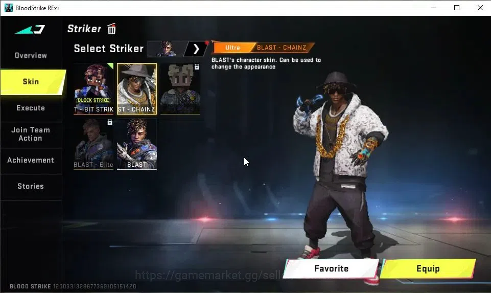 Blood Strike Accounts ASIA|Eternal Alien Walker+MELE Shuriken,Collab 7DS image 7