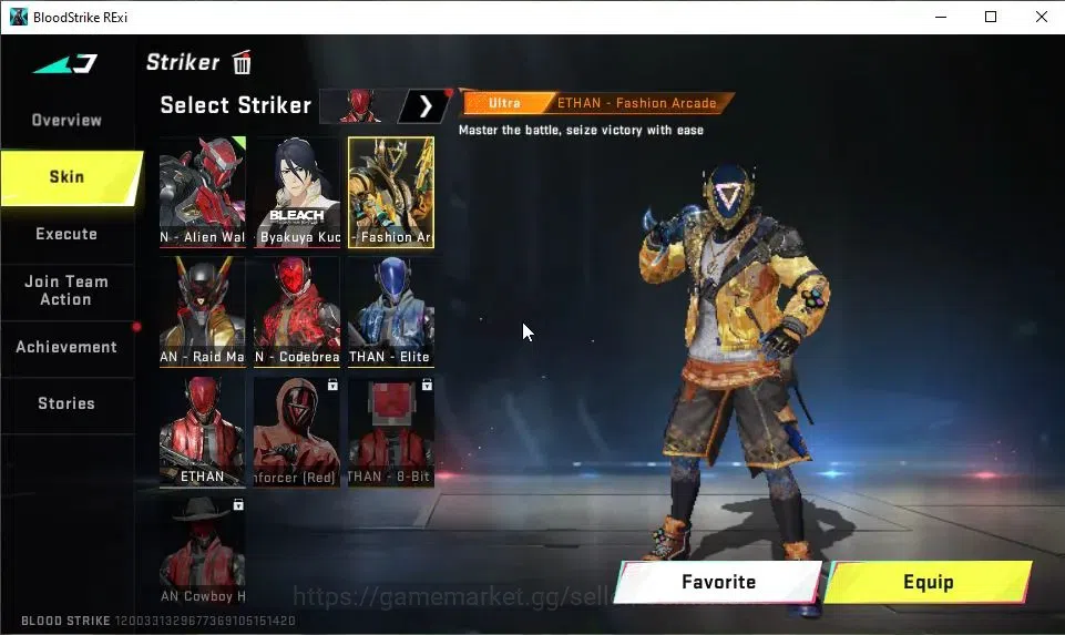 Blood Strike Accounts ASIA|Eternal Alien Walker+MELE Shuriken,Collab 7DS image 8