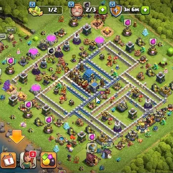 Clash of Clans Accounts High-End LV 107||TH 12|HH 6|Limited Skin|BK 61,AQ 65,GW 38,MP 33|354 Gems|Protect OFF|Take