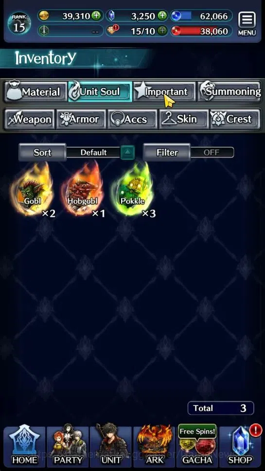 Last Cloudia Accounts GLOBAL|Rank 15|3K Crystal|Top Tier Unit [G Lilaha, image 13