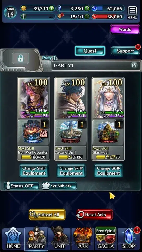Last Cloudia Accounts GLOBAL|Rank 15|3K Crystal|Top Tier Unit [G Lilaha, image 8
