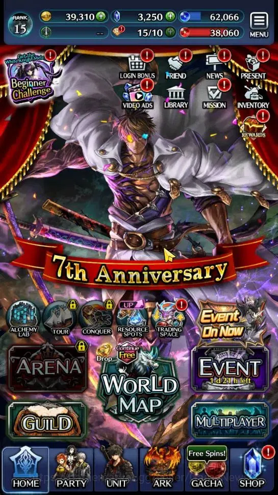 Last Cloudia Accounts GLOBAL|Rank 15|3K Crystal|Top Tier Unit [G Lilaha, image 9